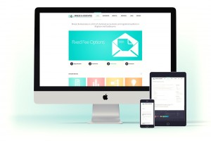 Breeze Accountants website design and branding project