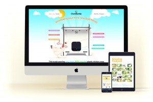 Cluckbuddy e-commerce website design and branding project