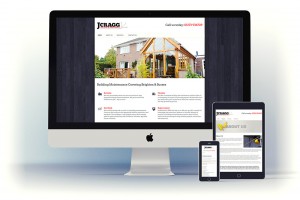 JCBM website design and branding project