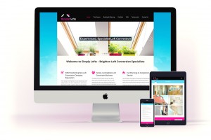 Simply Lofts website design and branding project